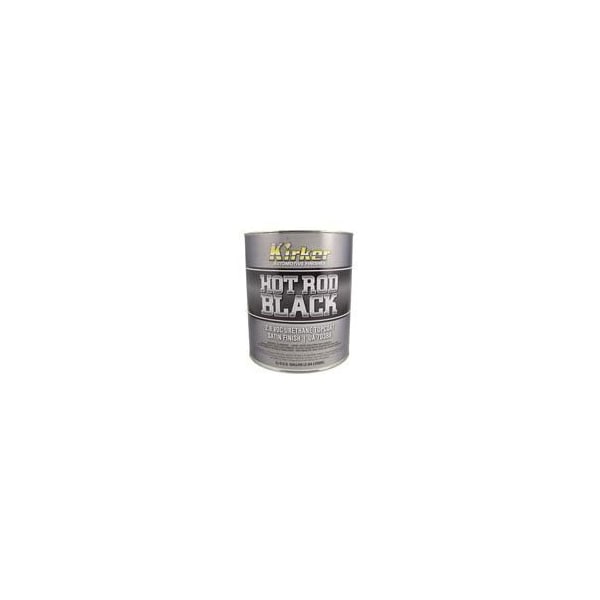 Kirker Automotive Refinishes HOT ROD BLACK Acrylic Urethane Topcoat in Matte Finish, Gallon UA-70389 - main